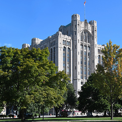 Detroit Masonic Temple by John W. Cahill