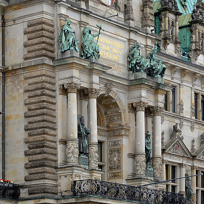 Hamburg City Hall by John W. Cahill