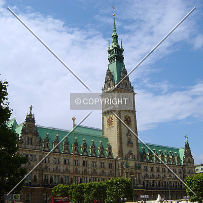 Hamburg City Hall by Serdica