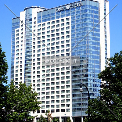 Omni Hotel CNN Center North Tower by Clayton Odom