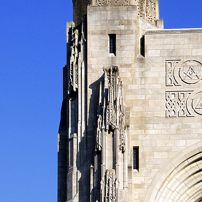 Masonic Temple and Scottish Rite Cathedral by John Cahill