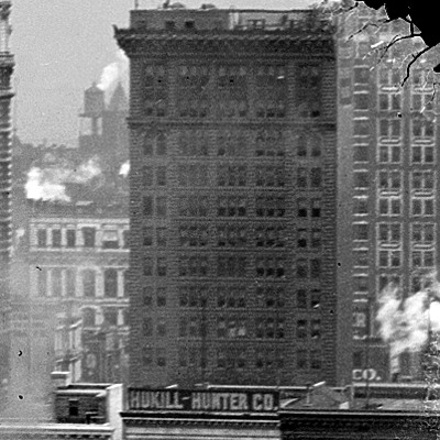 The Bank Tower by Library of Congress, Prints and Photographs Division, Detroit Publishing Company