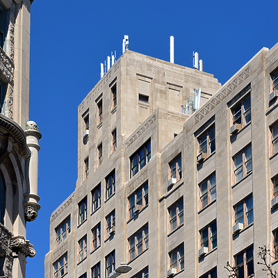 Bank Towers by John W. Cahill