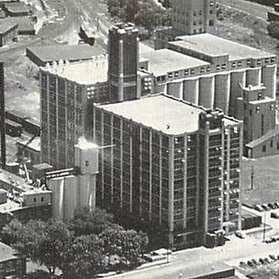 Quaker Oats Mill and Package Building by Quaker Oats