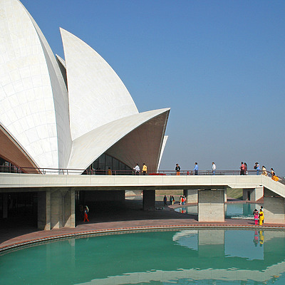 Lotus Temple by John Bek