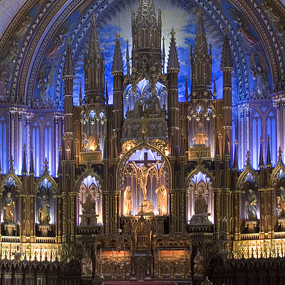 Basilique Notre-Dame-de-Montréal by Pavel Toczynski