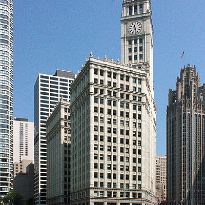 Wrigley Building by Ryan Hildebrand