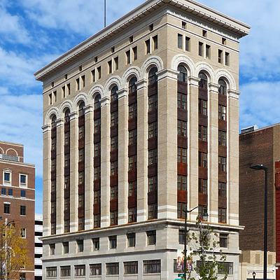 Detroit Building by Nate Lindsey