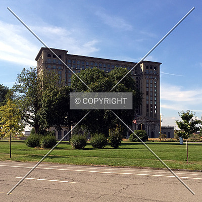 Michigan Central Station by Nate Lindsey