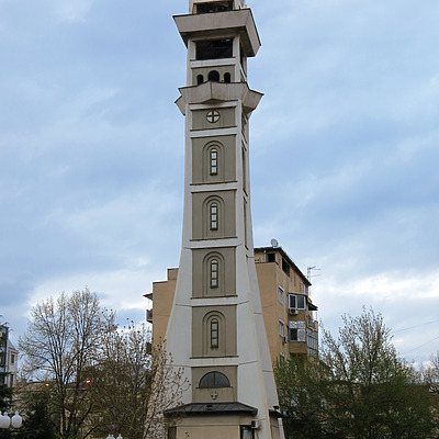 Saint Clement of Ohrid Cathedral Bell Tower by Richard Kieckhefer