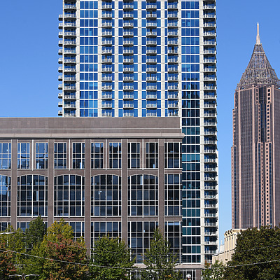 Twelve Centennial Park Tower I by John W. Cahill