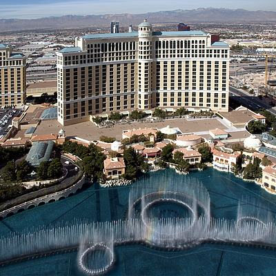 Bellagio Resort & Casino by Marshall Gerometta