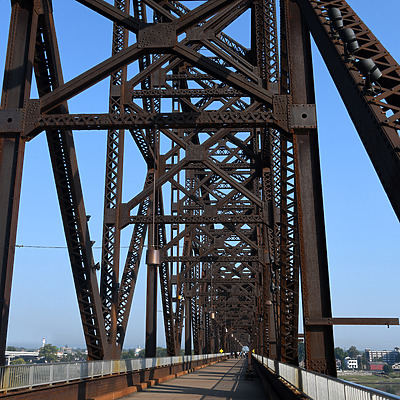 Big Four Bridge by John W. Cahill