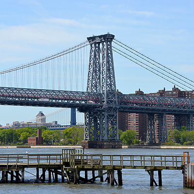 Williamsburg Bridge by John W. Cahill