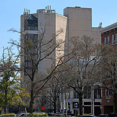 Ramada Plaza Hotel and Convention Center by John W. Cahill