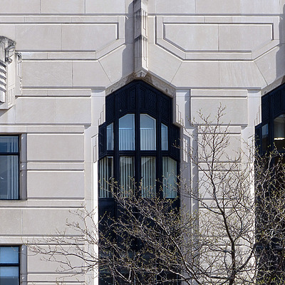 Mott Foundation Building by Nate Lindsey