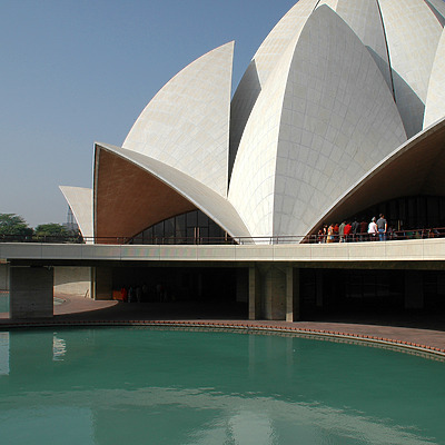 Lotus Temple by John Bek