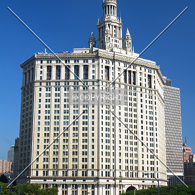 Manhattan Municipal Building by Royce Douglas