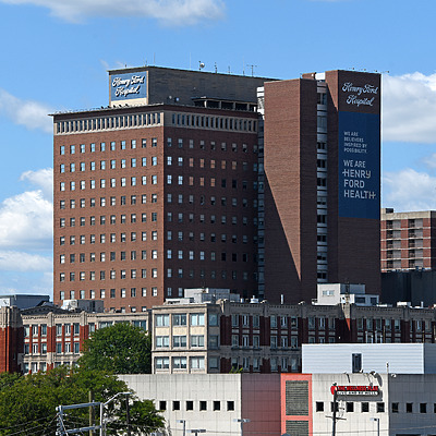 Henry Ford Hospital Clinic Tower by John W. Cahill