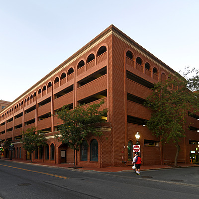 Court Street Parking Deck by John W. Cahill