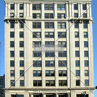 Time and Temperature Building by Chris Patriarca