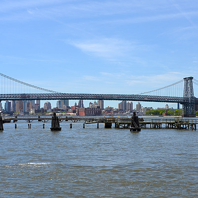 Williamsburg Bridge by John W. Cahill