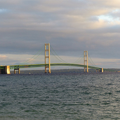 Mackinac Bridge by Nate Lindsey