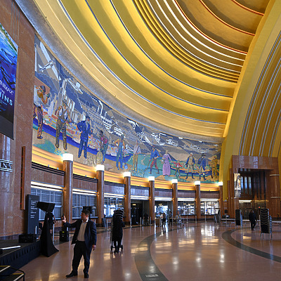 Cincinnati Museum Center at Union Terminal by John W. Cahill