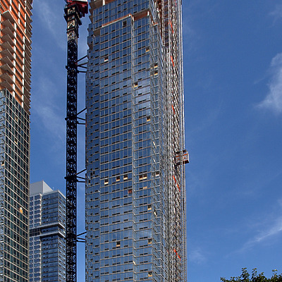 Silver Towers 1 by Marshall Gerometta