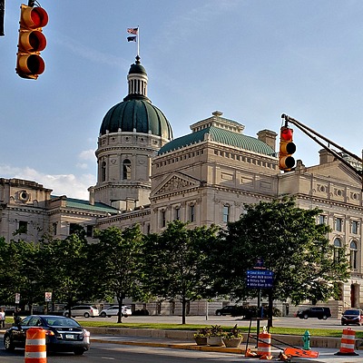 Indiana State House by Ryan Hildebrand