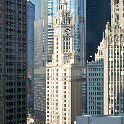 Wrigley Building by Ryan Hildebrand