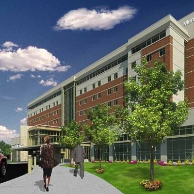 Saint John's Mercy Hospital Patient Tower by Archimages, Inc.