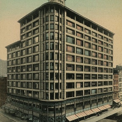 Sullivan Center by Chicago History Museum, ICHi-039741