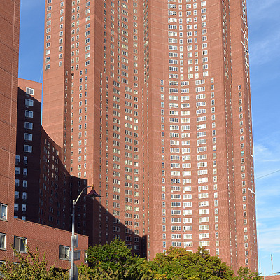 Confucius Plaza Apartments by John W. Cahill