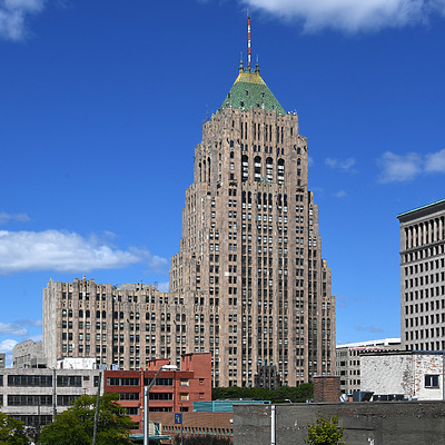Fisher Building by John W. Cahill