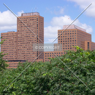 Les Terrasses De La Chaudiere - Central Tower by Eric Blyth