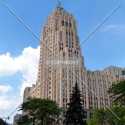 Fisher Building by Nate Lindsey