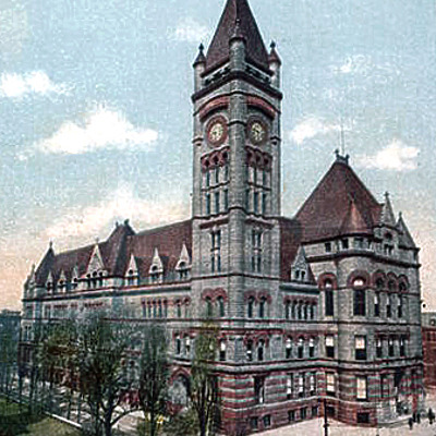 Cincinnati City Hall by Detroit Publishing Co.