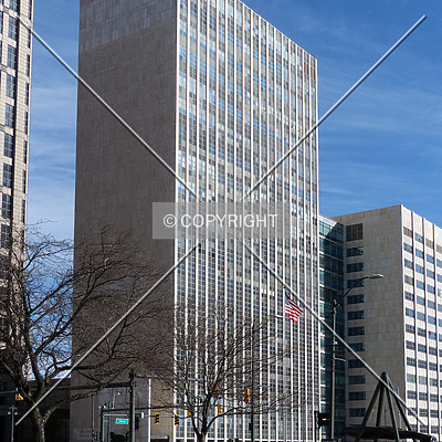 Coleman A. Young Municipal Center by Nate Lindsey