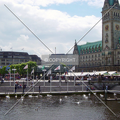 Hamburg City Hall by Serdica