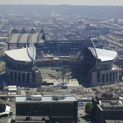 CenturyLink Field by Garrett Stout