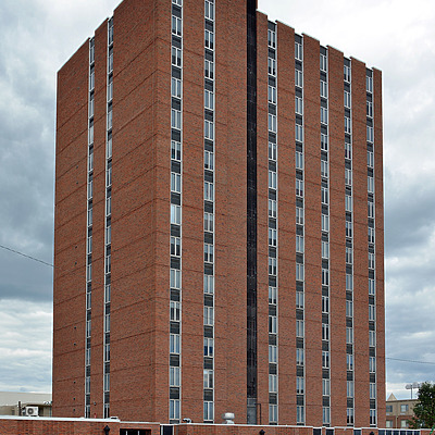 Twin Towers East by John W. Cahill