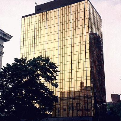 Gold Building by Nate Lindsey