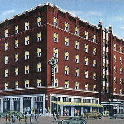 Meredith Memorial Home by Curt Teich & Co.