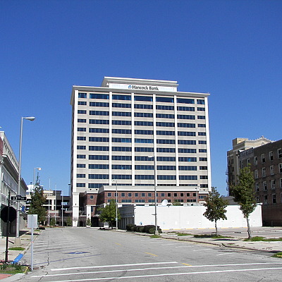 Hancock Bank Building by Rodney Gunn