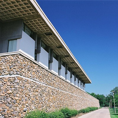 James A Michener Library by Brian LoBue