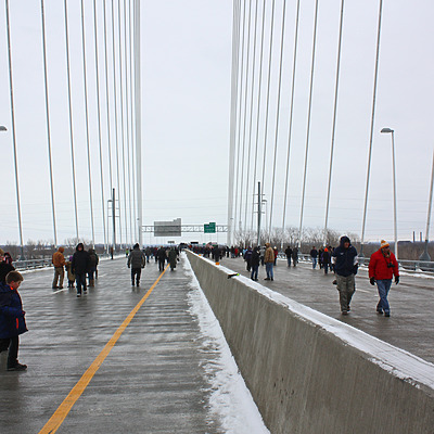 Stan Musial Veterans Memorial Bridge by Ryan Hildebrand