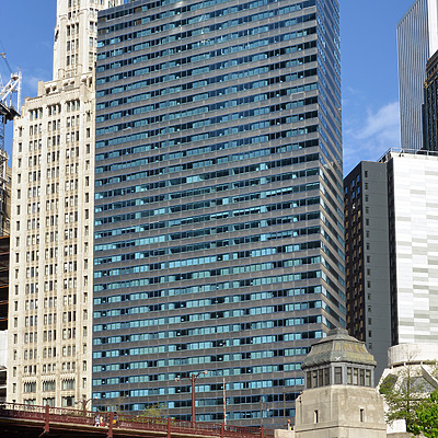Wyndham Grand Chicago Riverfront Hotel by John W. Cahill