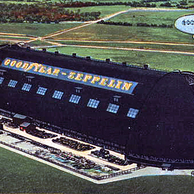 Goodyear Airdock by Akron Stationery Co.