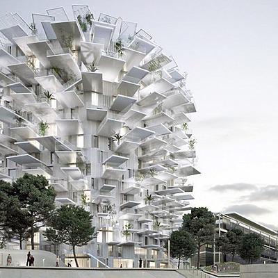 L'Arbre Blanc by Sou Fujimoto Architects / Nicolas Laisne Associés / Manal Rachdi OXO Architects